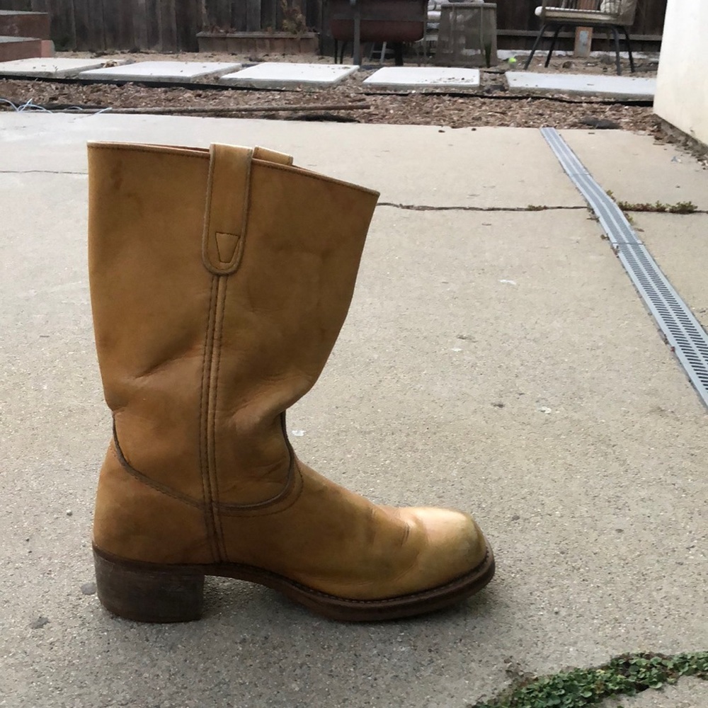 Vintage Campus Banana Boots 9.5 western Cowboy